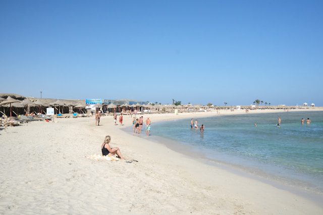 Beautiful beaches in Egypt