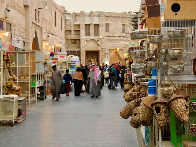 Market in Doha, Qatar