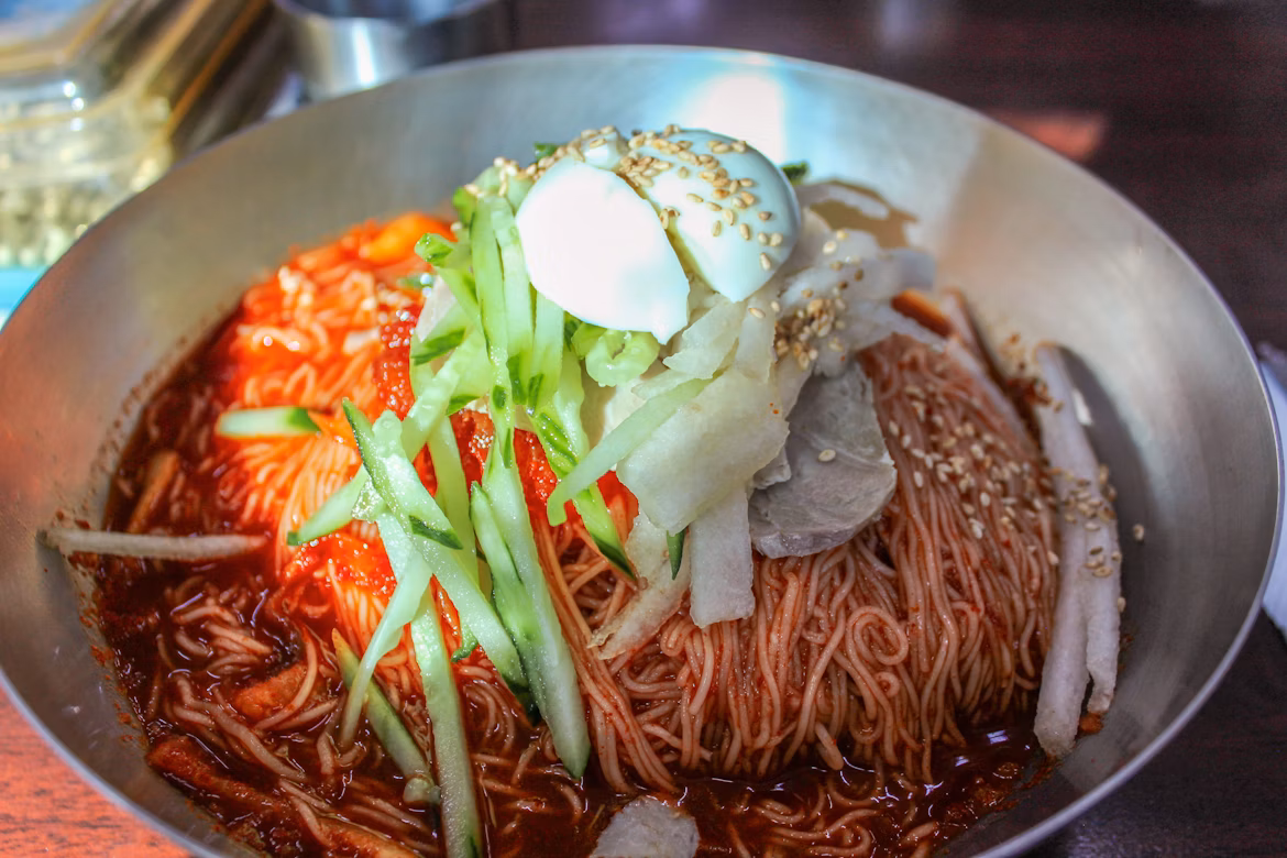  Naengmyeon, the iconic dish in South Korea
