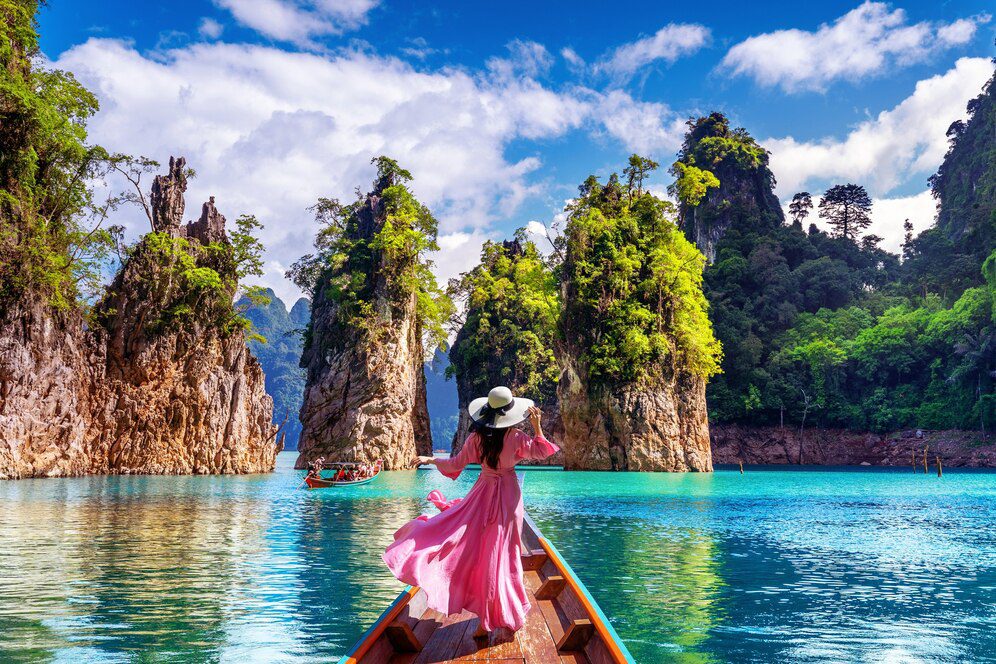 Spectacular views during summer in Thailand