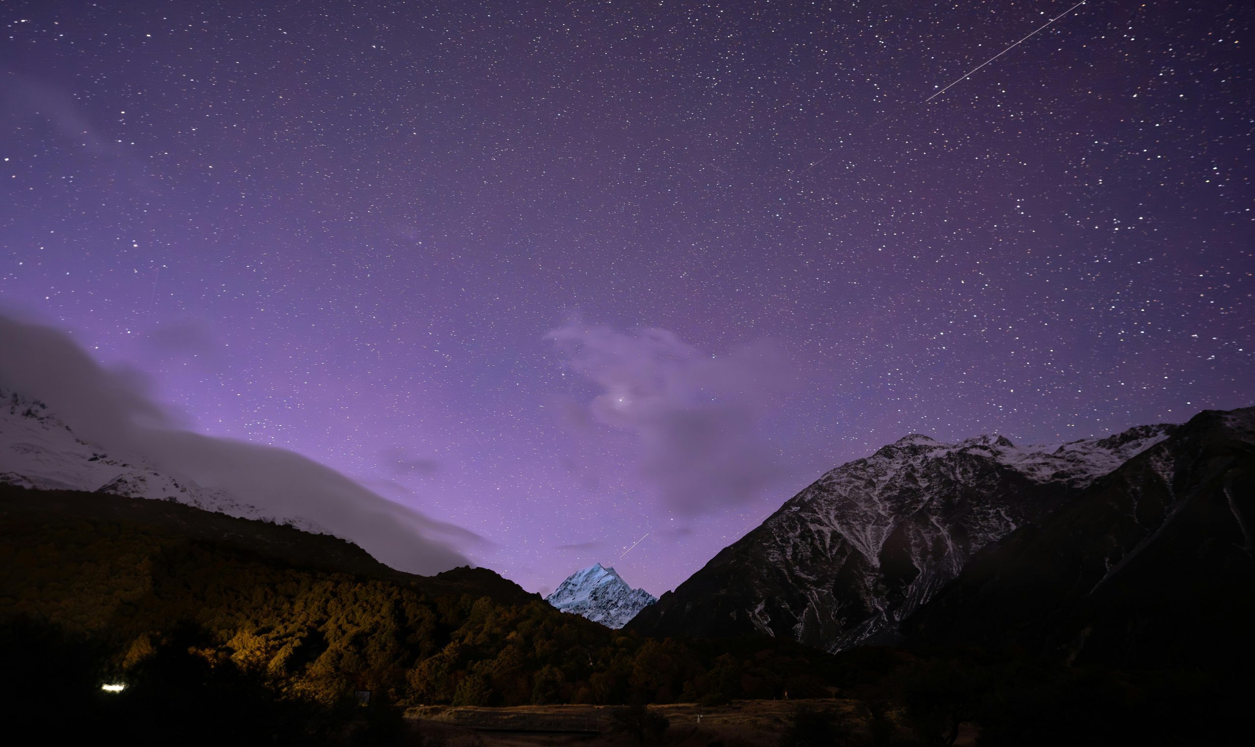 Stargazing at Aoraki Mackenzie Reserve 