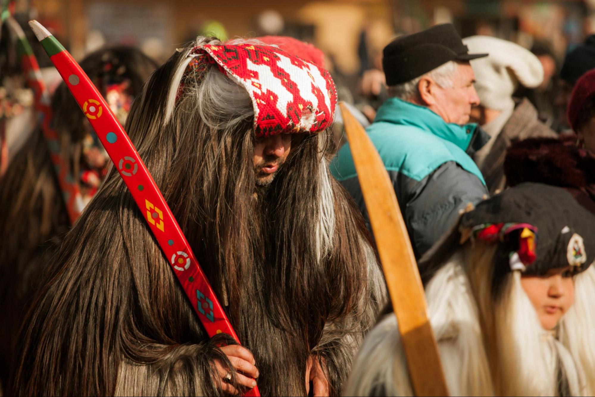 Traditional Surva festival of Bulgaria