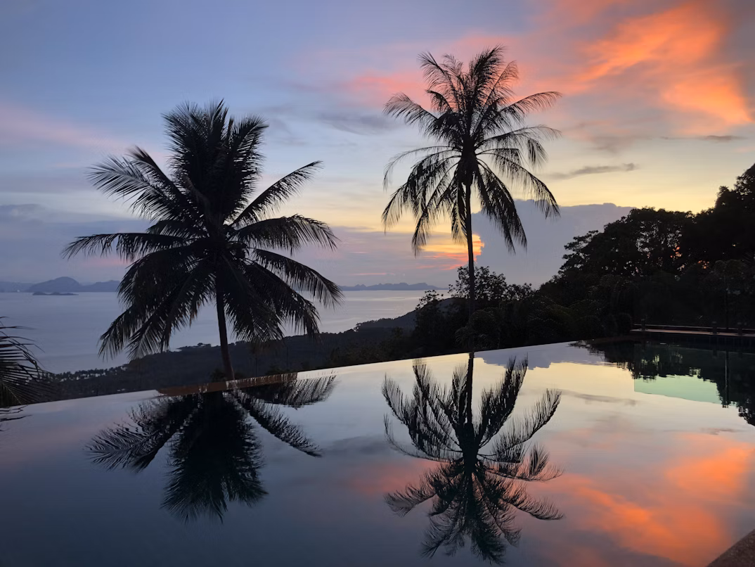 Calm waters at Trou aux Biches beach