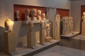 Art pieces at Archaeological Museum of Thessaloniki