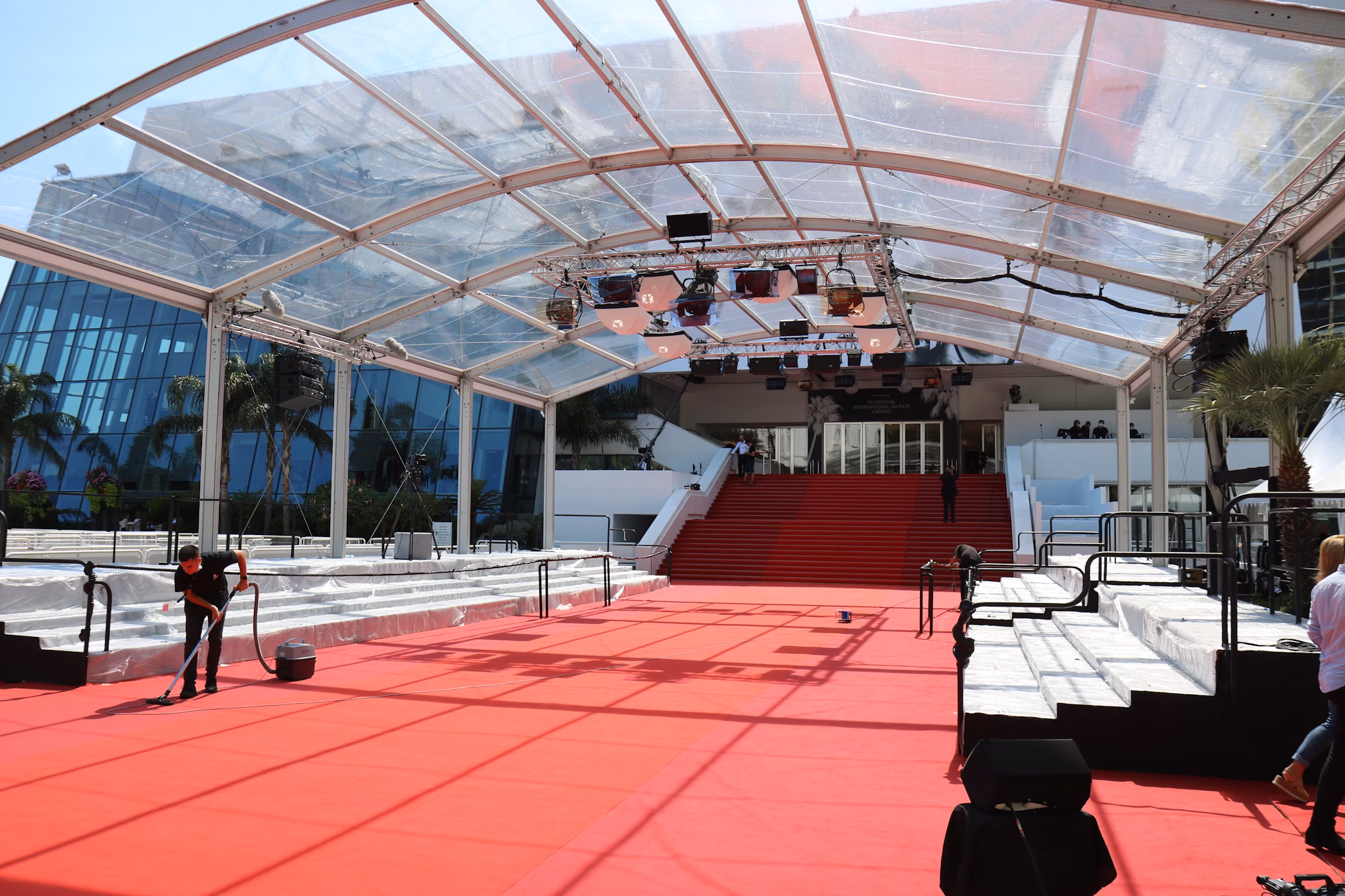 Sundance Film Festival red carpet and snow-covered venue